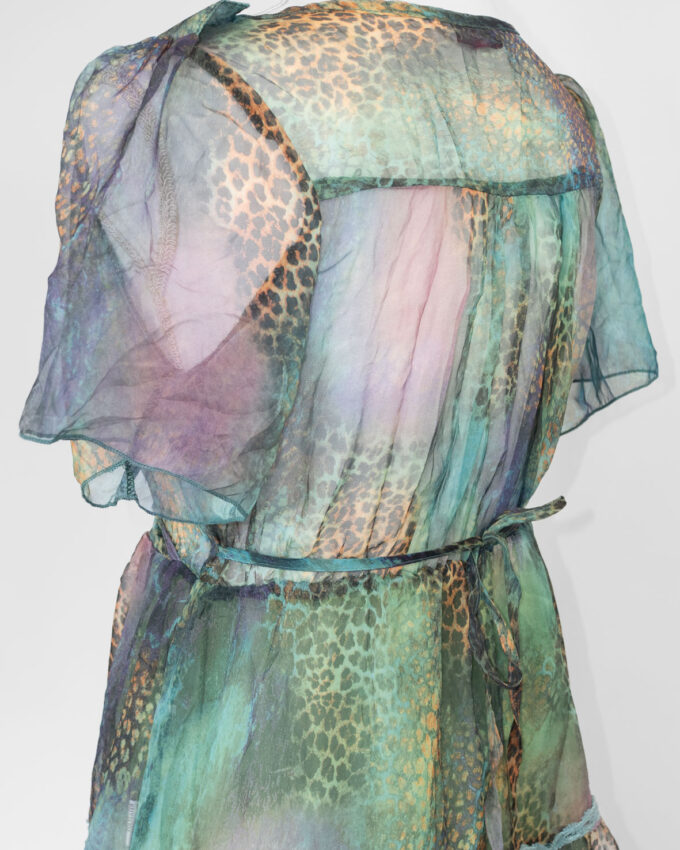 Vintage Silk Blend Dress - S