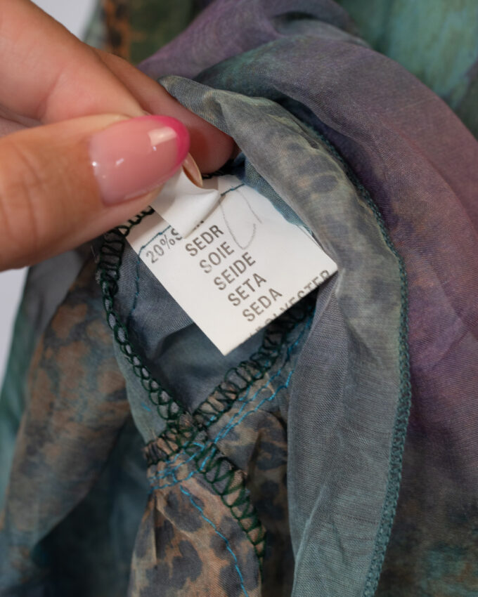 Vintage Silk Blend Dress - S