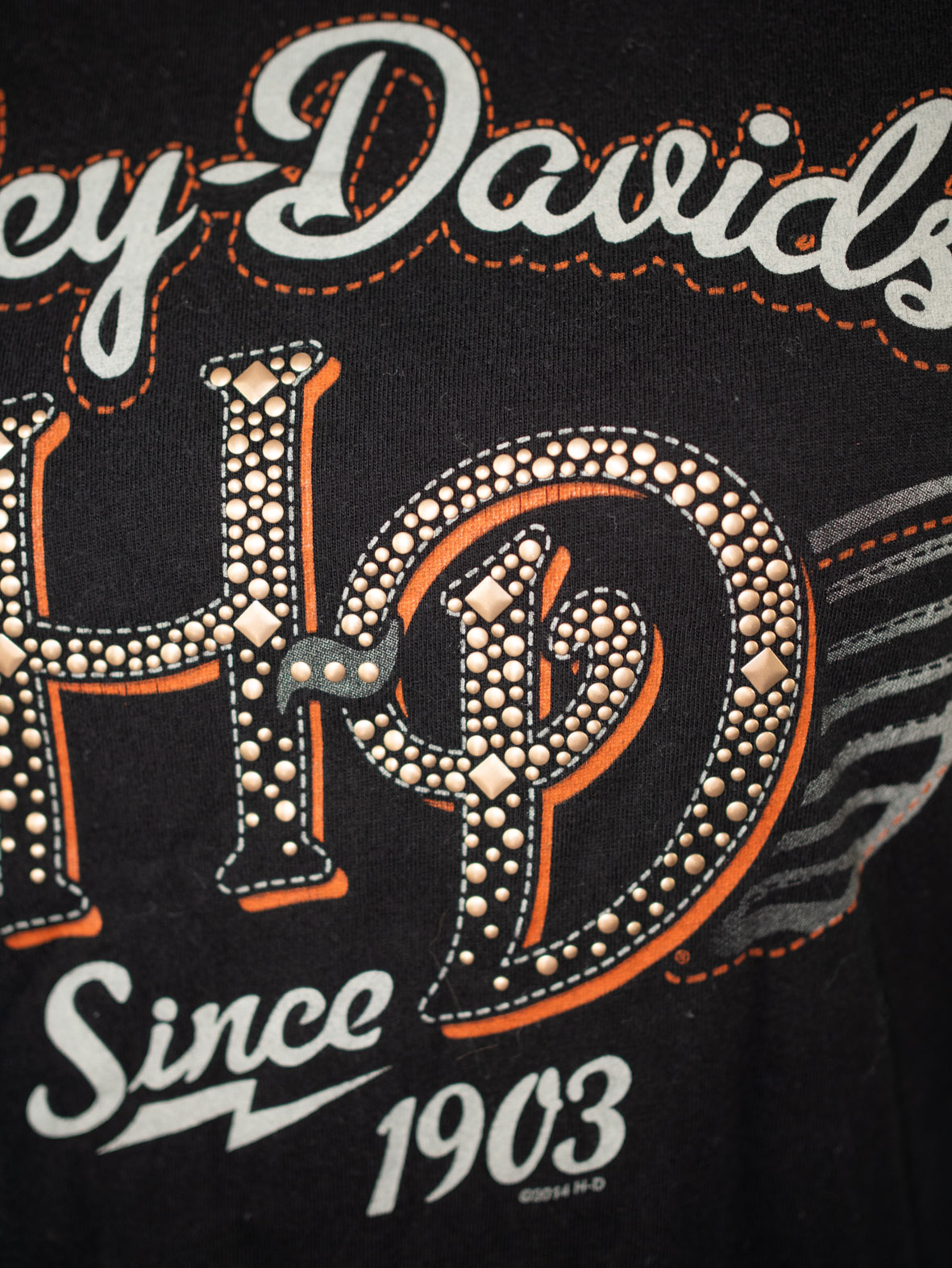 Vintage Harley-Davidson Tee - S/M - Image 3
