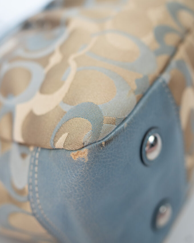 Vintage Coach Monogram Bag – Rare Colorway
