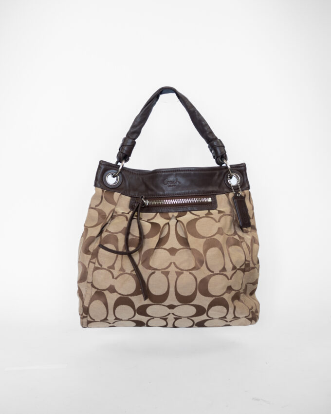 Vintage Coach Two-Way Monogram Bag