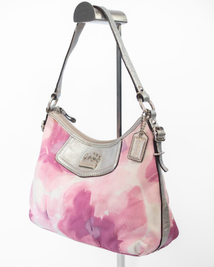 Vintage Coach Pink Watercolor Bag – Rare Colorway