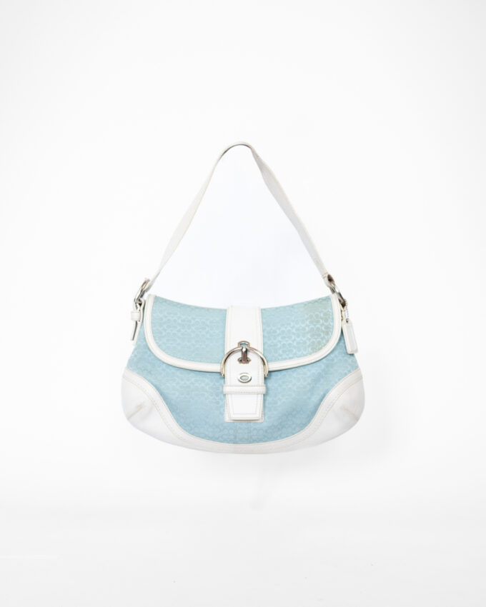 Vintage Coach Soho Pastel Blue Bag – Extremely Rare