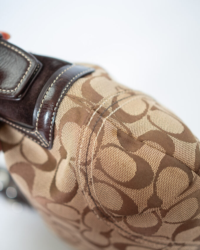 Vintage Coach Brown Monogram Hobo Bag CHF 189
