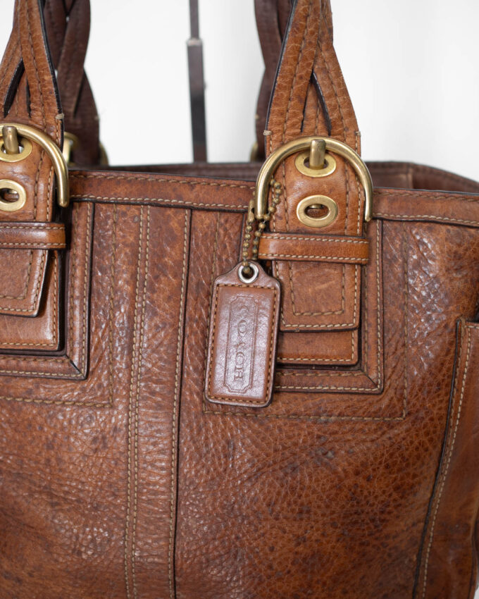 Vintage Coach Soho Mia Full Leather Bag – 2006