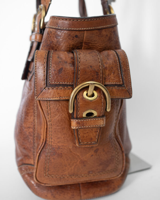 Vintage Coach Soho Mia Full Leather Bag – 2006
