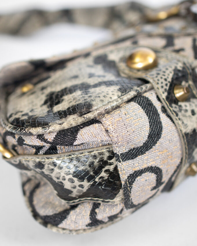 Rare Guess Vintage Y2K Lock Shoulder Bag