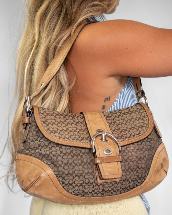 Coach Vintage Soho Signature Buckle Bag