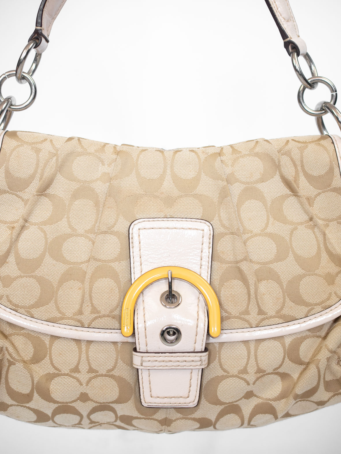 Vintage Coach Soho Monogram Shoulder - Image 3