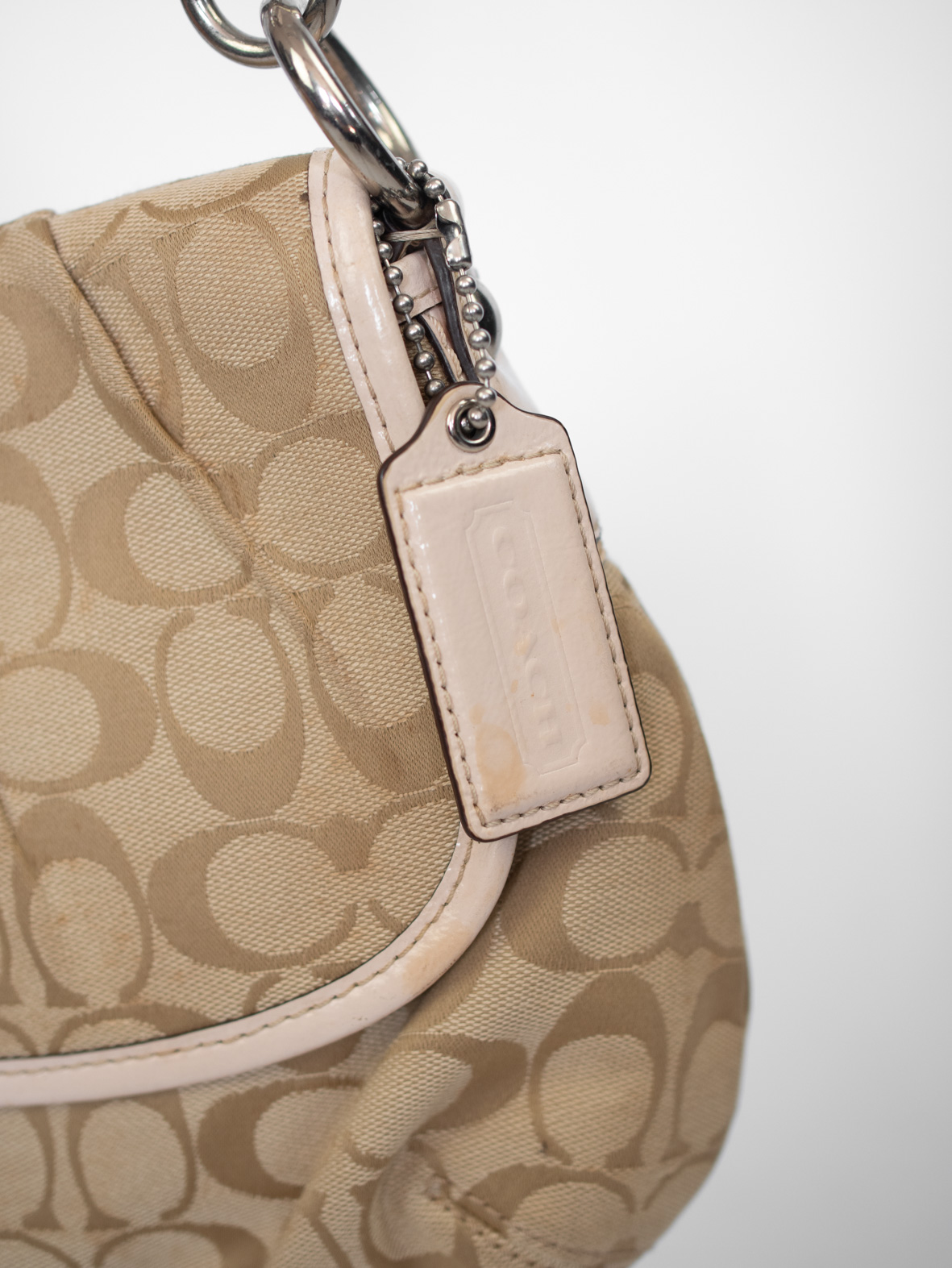 Vintage Coach Soho Monogram Shoulder - Image 4