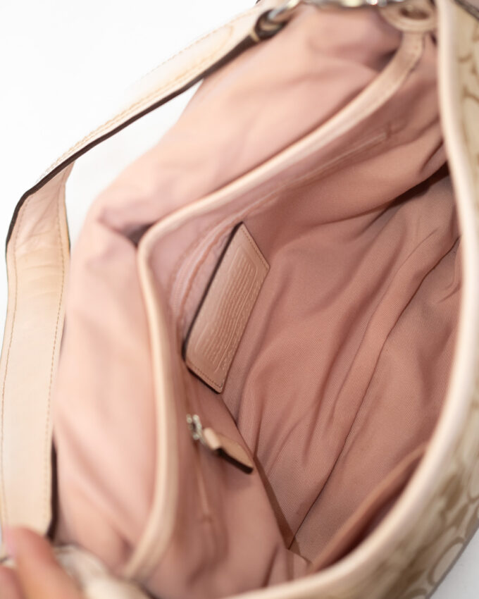 Vintage Coach Soho Monogram Shoulder