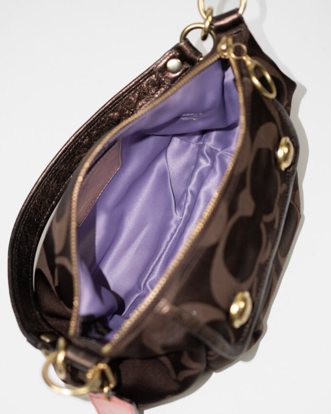 Coach Vintage Poppy Rich Brown Shoulder Bag