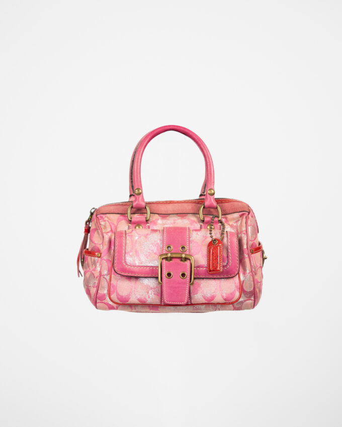 Coach Vintage Pink Metallic Mini Bag