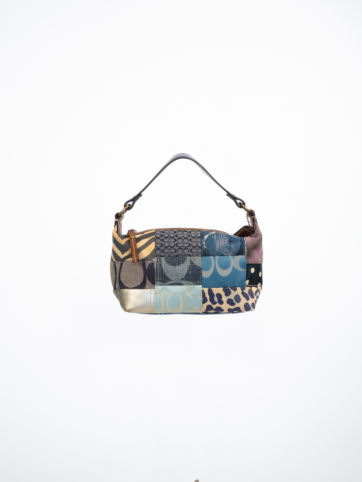 Rare Vintage Coach Patchwork Mini Bag