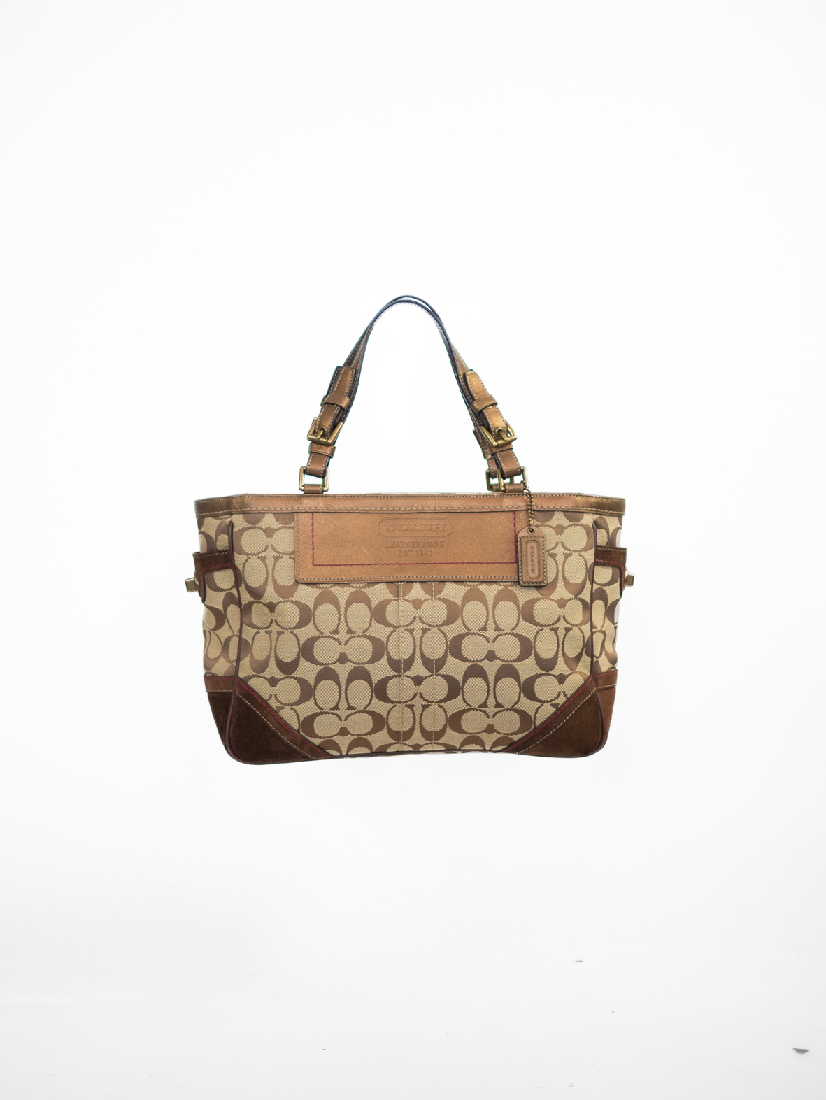 Vintage Coach Signature Tote Bag