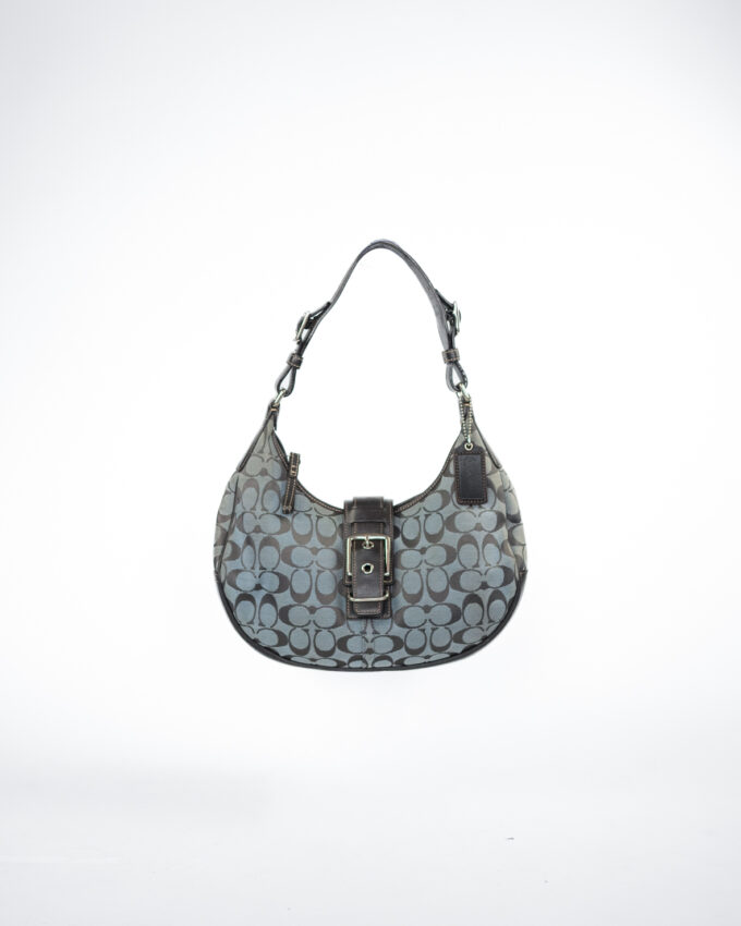 Rare Blue Vintage Coach Soho Hobo