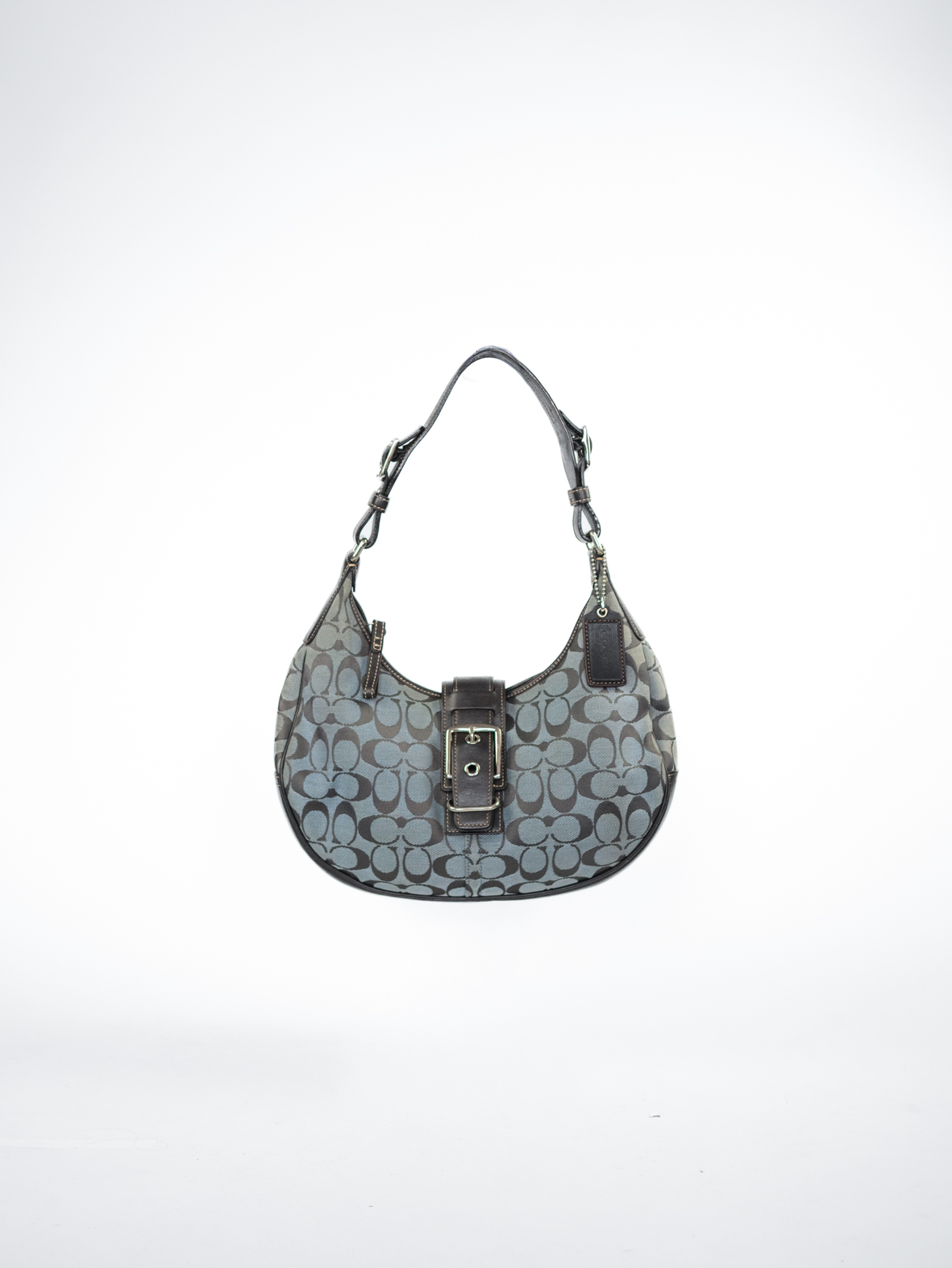 Rare Blue Vintage Coach Soho Hobo