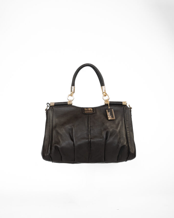 Rare Coach Madison Pinnacle Leather Bag Expresso