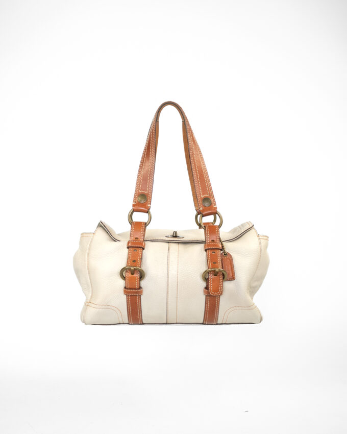 Coach Chelsea Turnlock Leather Bag