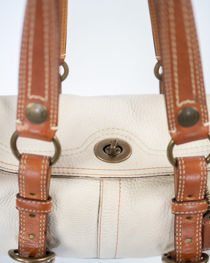 Coach Chelsea Turnlock Leather Bag