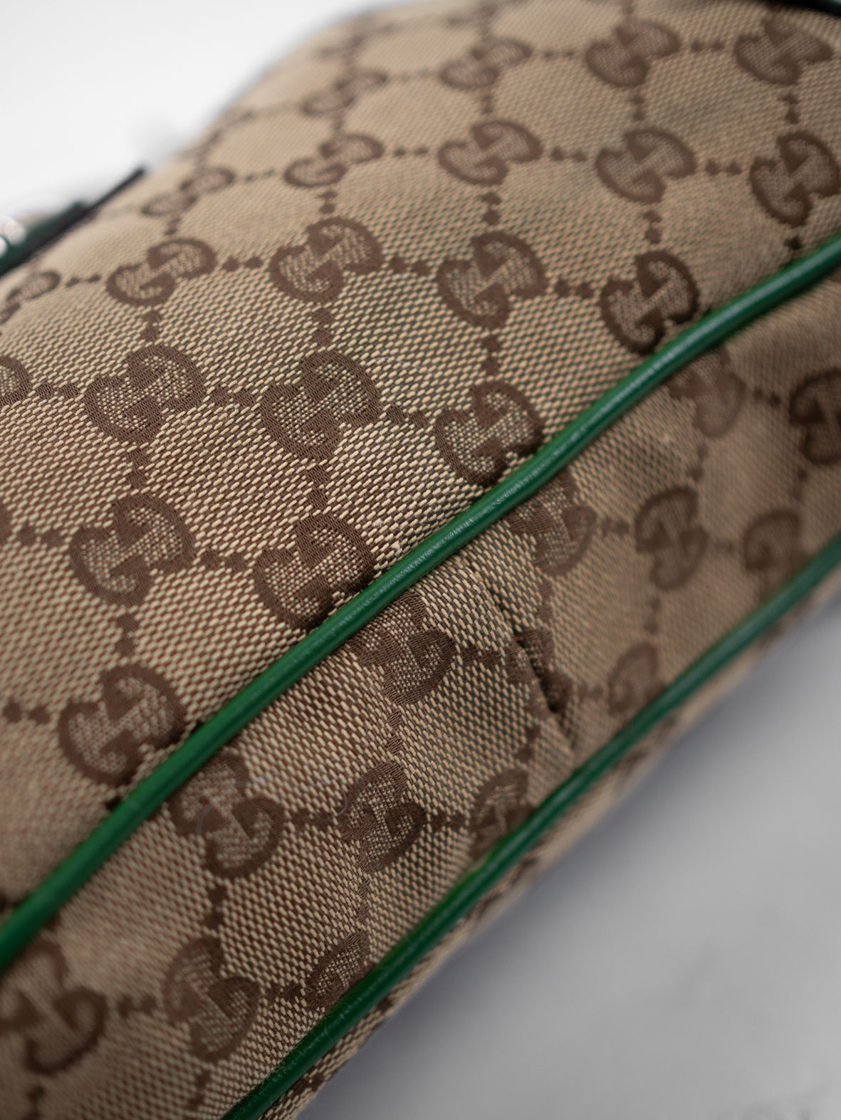 Vintage Gucci Abbey D-Ring Shoulder Bag – Forest Green - Image 15