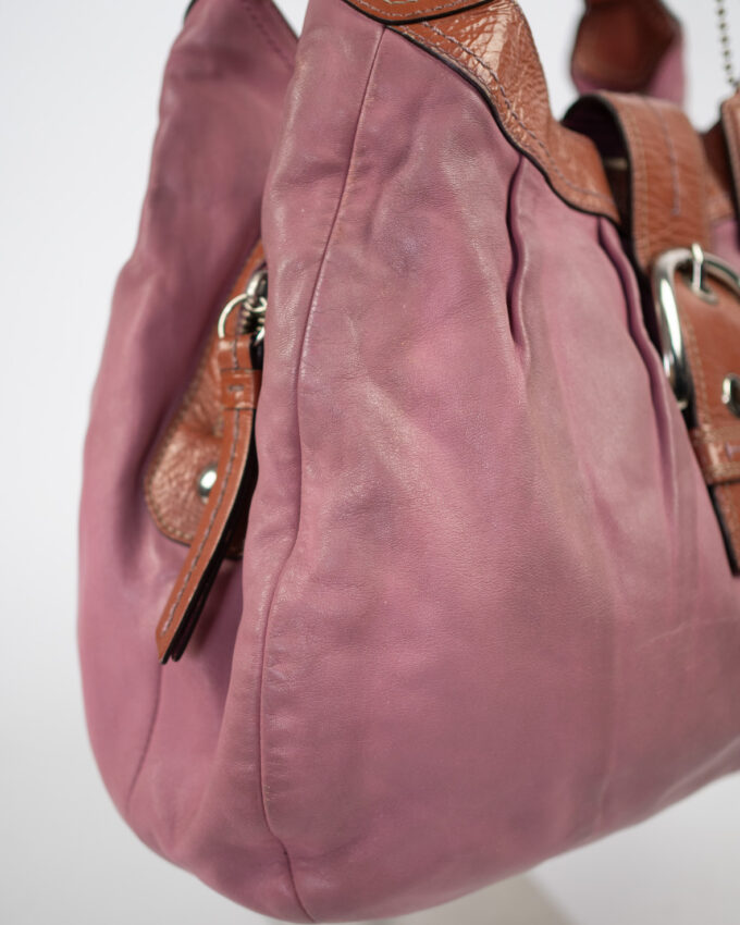 Vintage Coach Soho Leather Hobo Bag – Dusty Rose