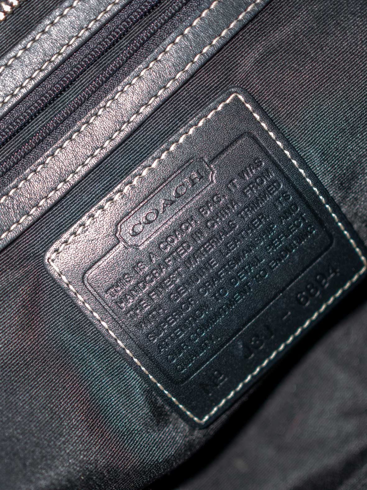 Vintage Coach Signature Everyday Bag - Image 4