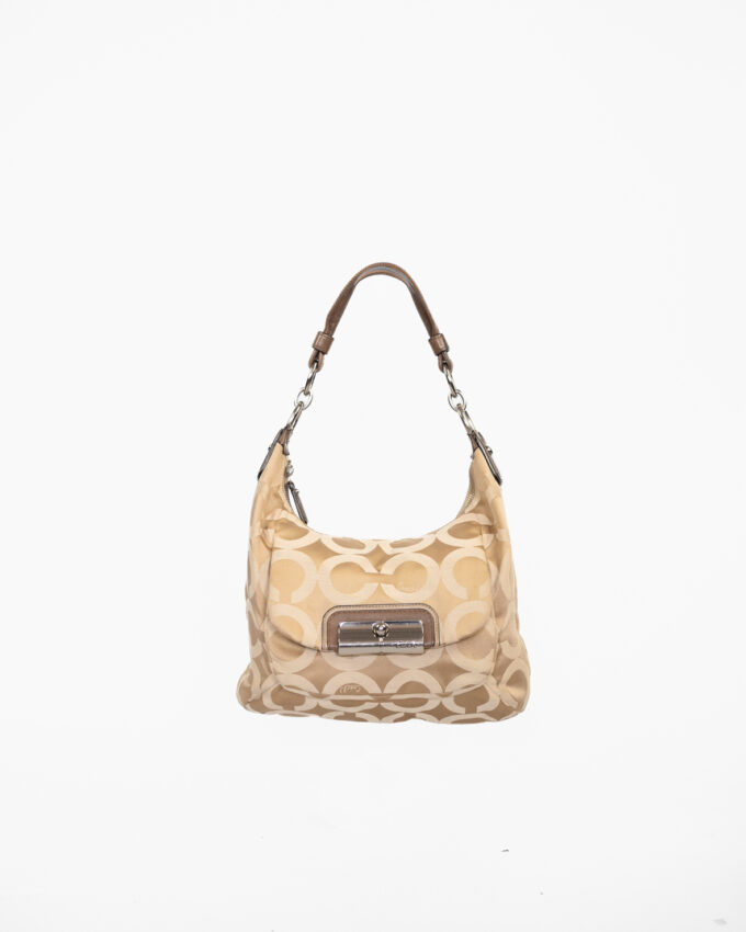Vintage Coach Signature Hobo Bag