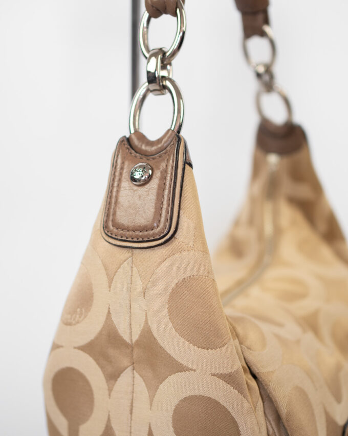 Vintage Coach Signature Hobo Bag