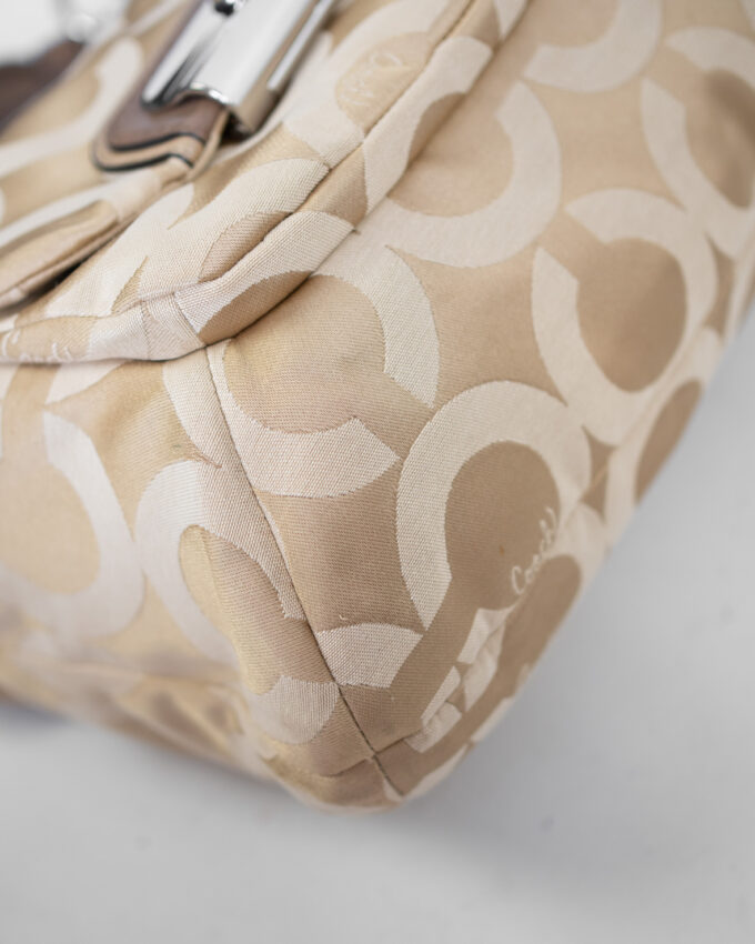Vintage Coach Signature Hobo Bag